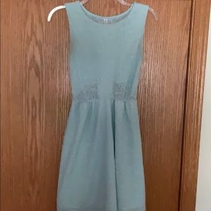 Light blue tank top dress